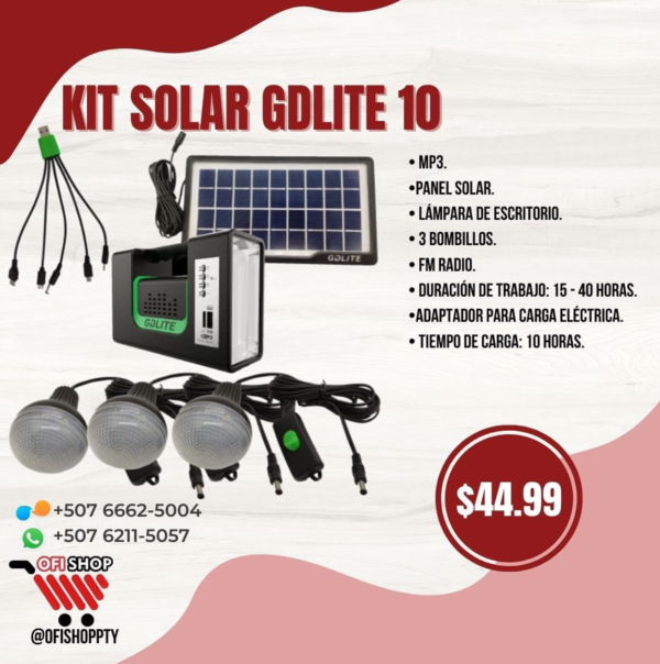 Kit Solar GdLite 10