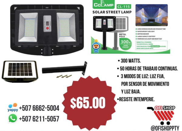 Lampara Solar CL-115